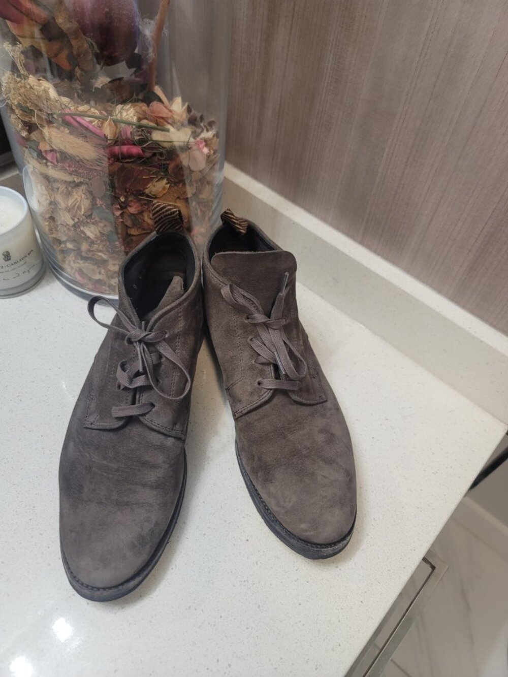 Billy Reid Distressed Brown Wingtip Brogue Boots Sz 8 VERY NICE CONDITION!!! - Picture 2 of 10